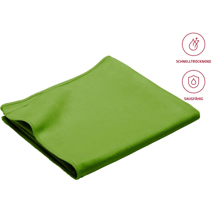 4 x fleuresse Sport Handtuch 40x80 cm High-Tech-Reise Handtücher 3450-5 grün – Bild 2