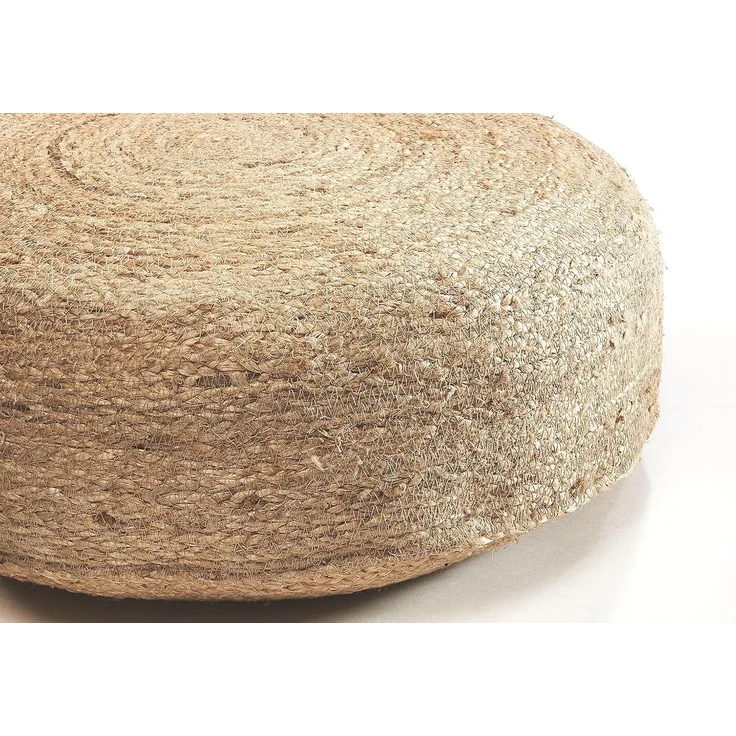 Kobolo Sitzwürfel Sitzpouf SOUL aus Jute mit Baumwollfüllung (1 Stück, Nachhaltig) – Bild 3