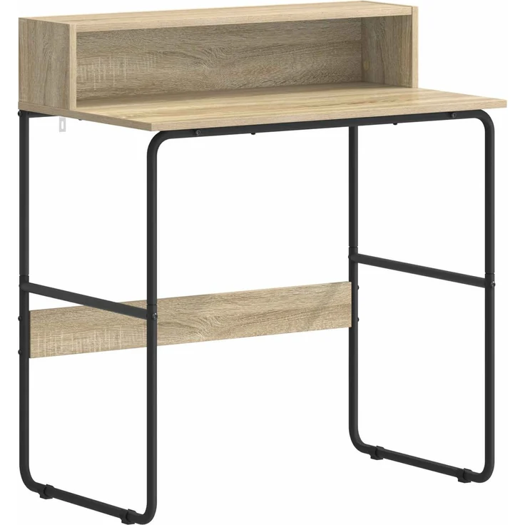 vidaXL Schreibtisch mit Stauraum Sonoma-Eiche 80 x 50 x 91 cm 8008021 – Bild 2