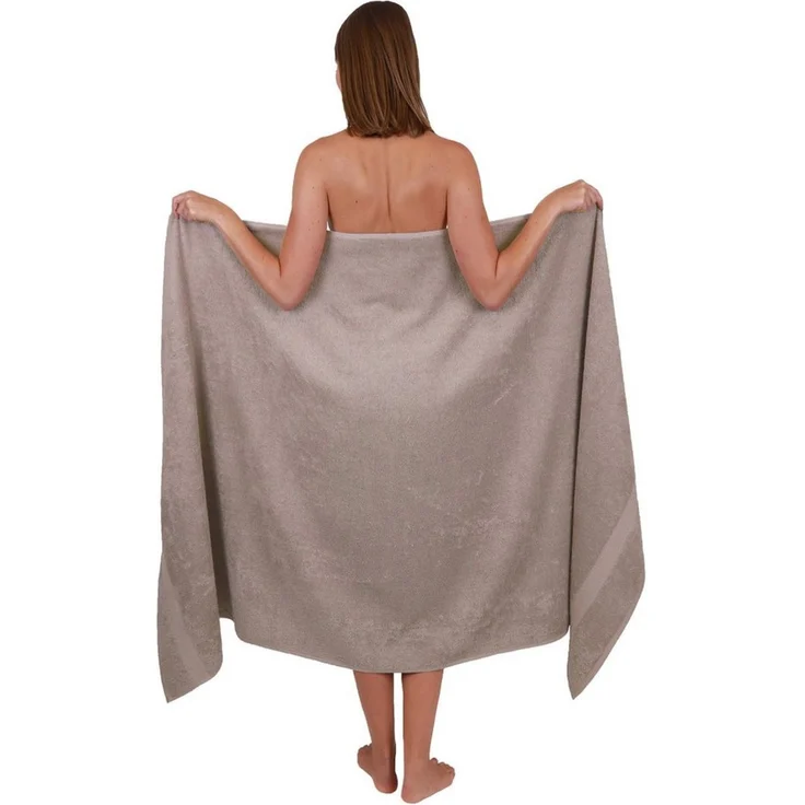 Betz Badetuch Palermo groß XXL Größe 100 x 200 cm Saunatuch, 100% Baumwolle (1 Stück, 1-St) – Bild 2