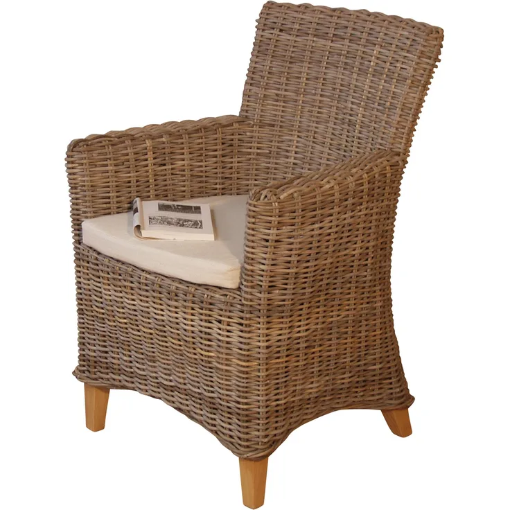Rattansessel handgeflochten Hans
