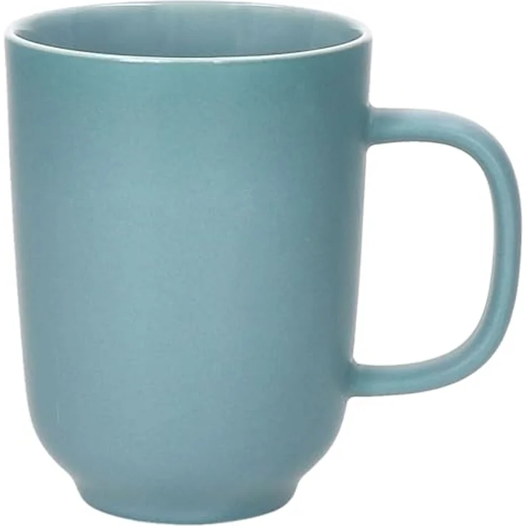 Ritzenhoff & Breker Becher Ritzenhoff 6x Jasper Kaffeebecher 250ml H10,4cm Graublau Tee-Tassen, Steingut – Bild 4