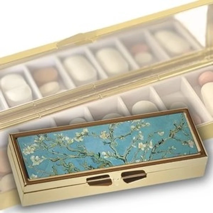 MediMuc Pillendose für 7 Tage von Fridolin - mit Spiegel - Modellauswahl, Tablettendose, Pillendose, Tabletten Organizer, Tabletten Dose – Bild 6