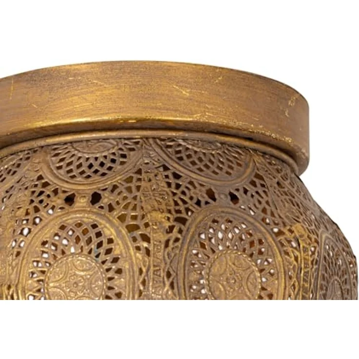 Qazqa Deckenleuchte Mowgli, ohne Leuchtmittel, E27, Gold, Orientalisch, Stahl, 1-flammig – Bild 5