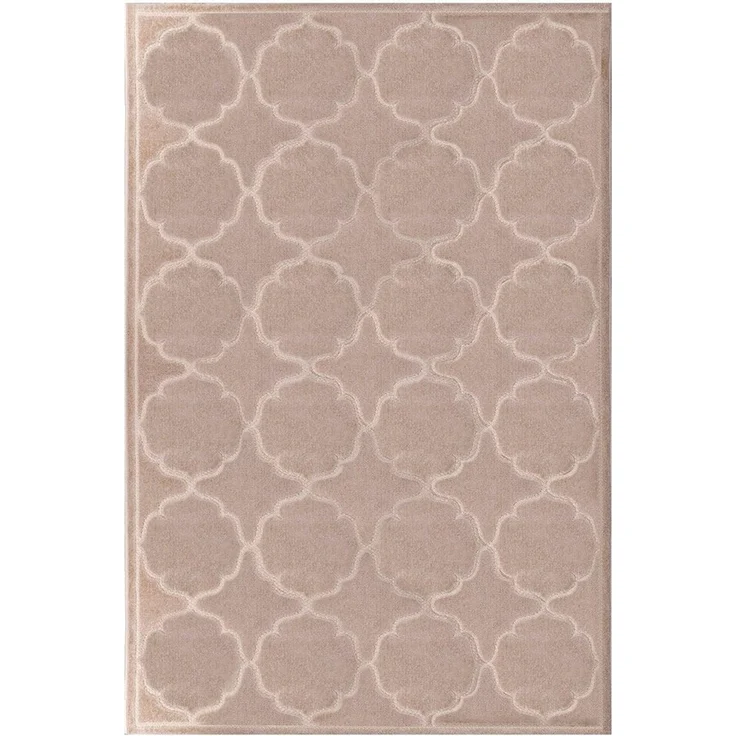 Sanat 'Berlin' Teppich, Höhe: 6 mm, In -und Outdoor geeignet, Beige, 140x200 cm (Rechteckig) – Bild 5