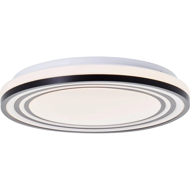 Brilliant LED Wand- und Deckenleuchte Kobana G80567A76 Wohnzimmer, Schlafzimmer Metall/Kunststoff Indoor Decke schwarz - LED fest integriert – Bild 1