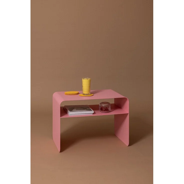Metallbude Couchtisch COSMO, 2in1 - Design Couchtisch ohne Montage, rutschfest & kratzfest – Bild 1