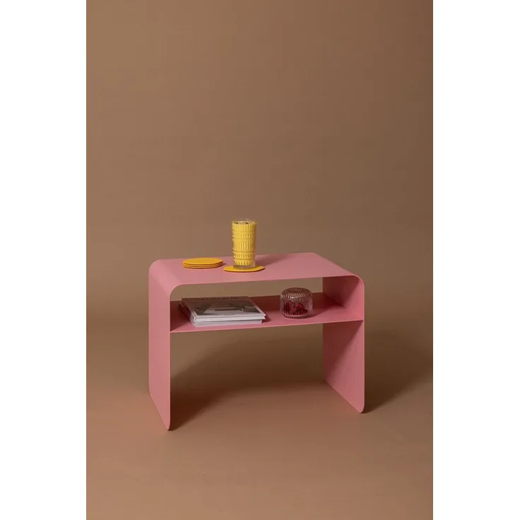 Metallbude Couchtisch COSMO, 2in1 - Design Couchtisch ohne Montage, rutschfest & kratzfest