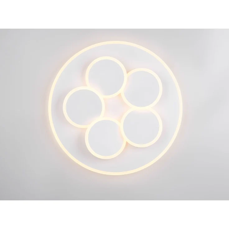 Trio Leuchten LED Deckenleuchte Mandela 35W, warmweiß-kaltweiß, weiß – Bild 8