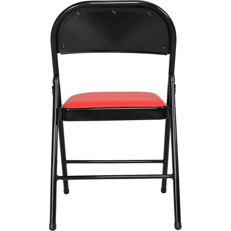 HTI-Living Gestell Schwarz 6er-Set Klappstuhl Kunstleder – Bild 4