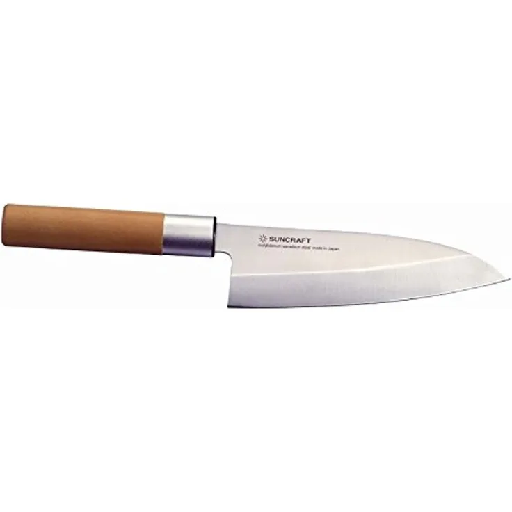 Suncraft Suncraft Senzo japanisches Deba Küchenmesser 165mm WA06