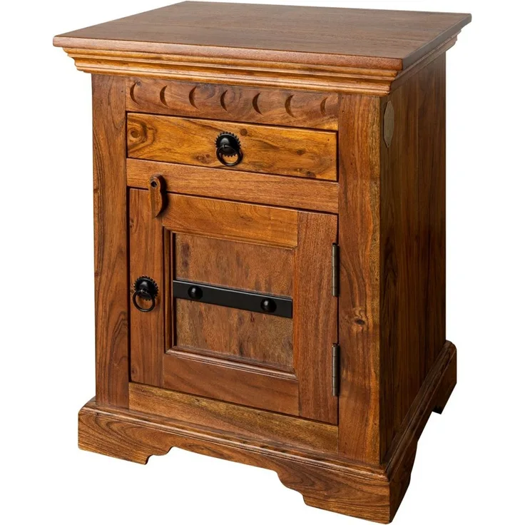 Nachttisch Akazie 45x40x60 honig lackiert OXFORD #270