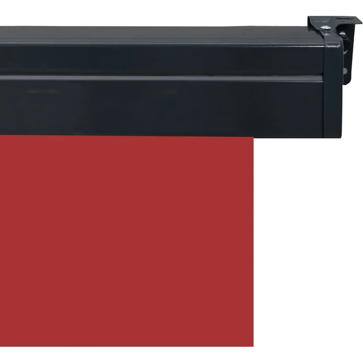vidaXL Balkon-Seitenmarkise 165x250 cm Rot 48433 – Bild 6