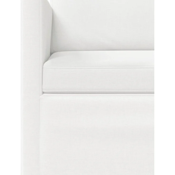 vidaXL Sofa-Set 2 pcs Weiß Stoff 3433186 – Bild 4