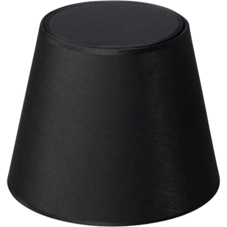 Lampenschirm Isabella Domus H 20 0 cm schwarz/gold