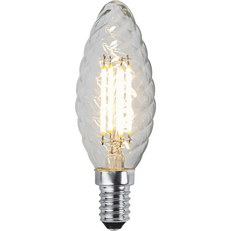 LED Leuchtmittel Clear Kerzenform E14 250lm 25W warmweiß H 9,7cm