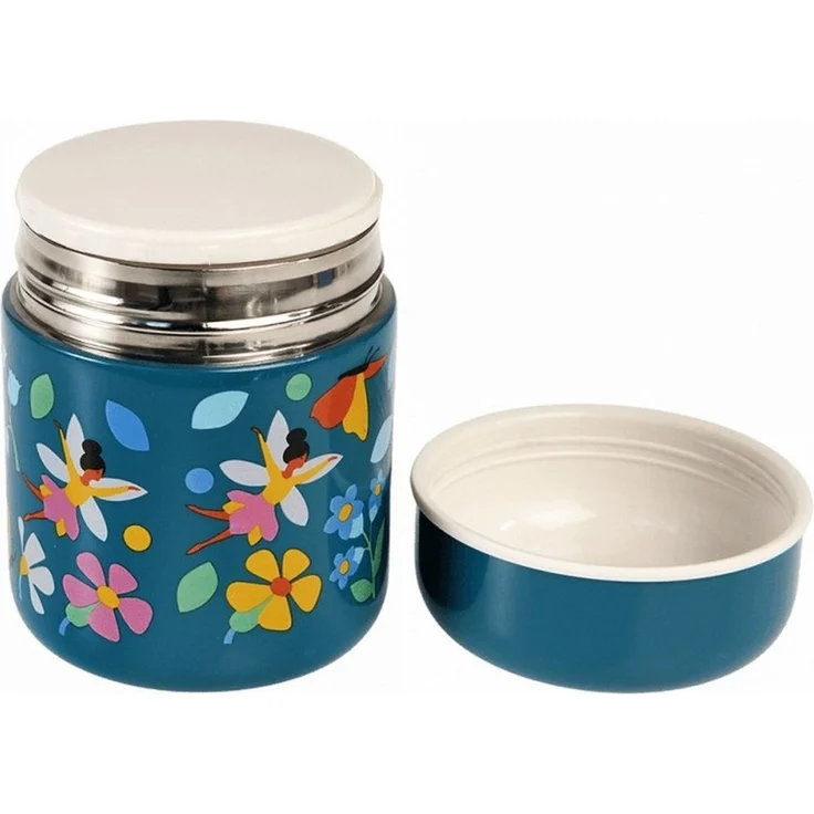Rex London Thermobehälter Fairies in the Garden Edelstahl 280 ml warm kalt Feen Design to go – Bild 3