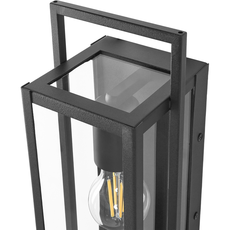 Außenwandleuchte 2er Set TARNA Schwarz – Bild 6