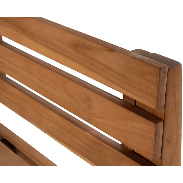 Gartenbank Teakbank CUGAD - Holz Teak 180x50x85 cm | Holzbank 180 Cm Gartenbank Sitzbank Mit Lehne Wetterfest Bank Garten Terrasse – Bild 4