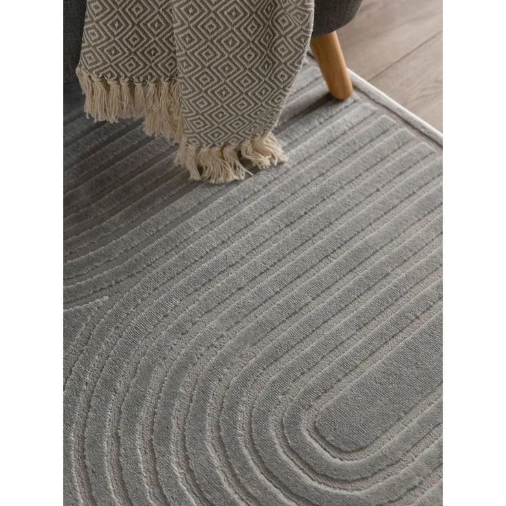benuta Teppich Claire, rechteckig, Höhe: 6 mm, Teppich Wohnzimmer, Esszimmer, Schlafzimmer, Flur, Boho, Pflegeleicht – Bild 2