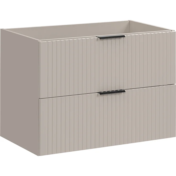 Badmöbel Set mit 80cm Waschtisch, 2-teilig, in kaschmir, ADELAIDE-56-CASHMERE – Bild 7
