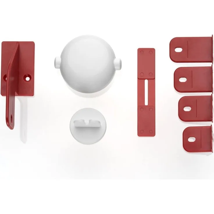 Reer Schrankschloss für Doppeltüren weiß