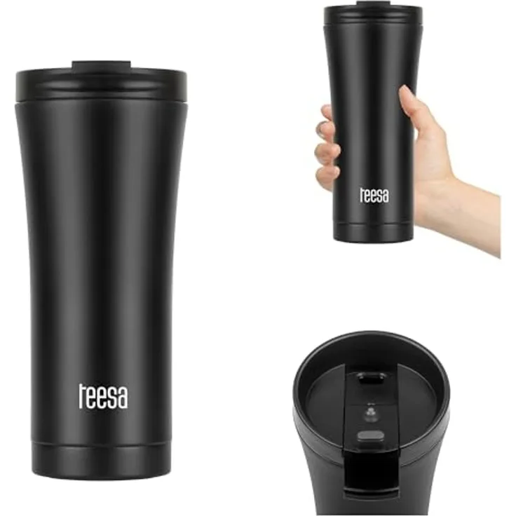 Teesa Thermobecher 500 ml schwarz