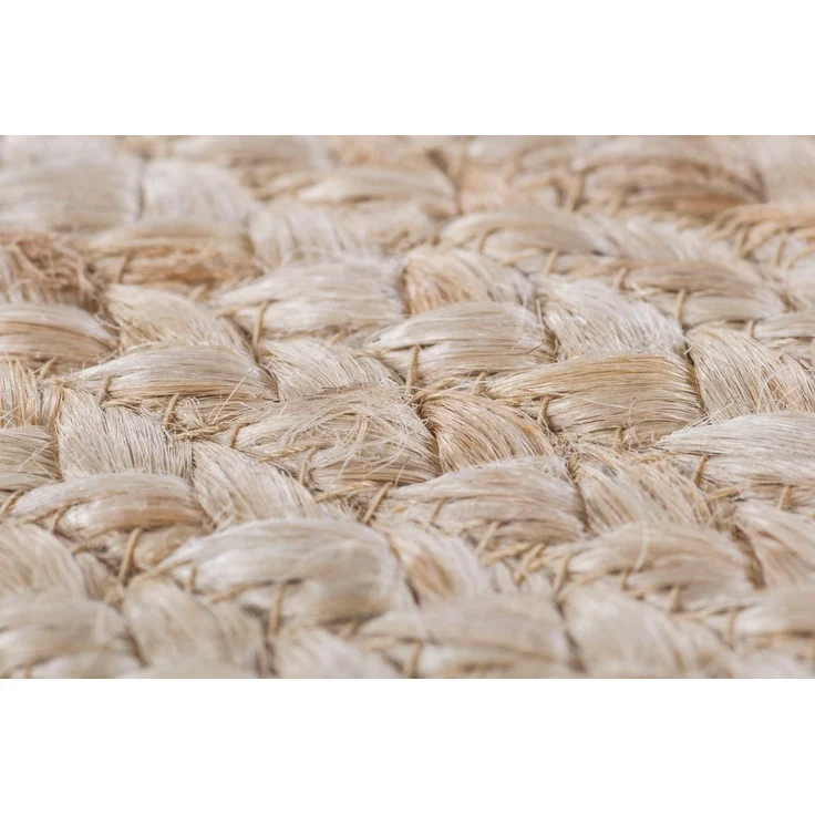 LUXOR living Teppich Salo, rechteckig, Höhe: 6 mm, Juteteppich, handgeflochten, Flecht Design, 100% Naturfaser – Bild 2