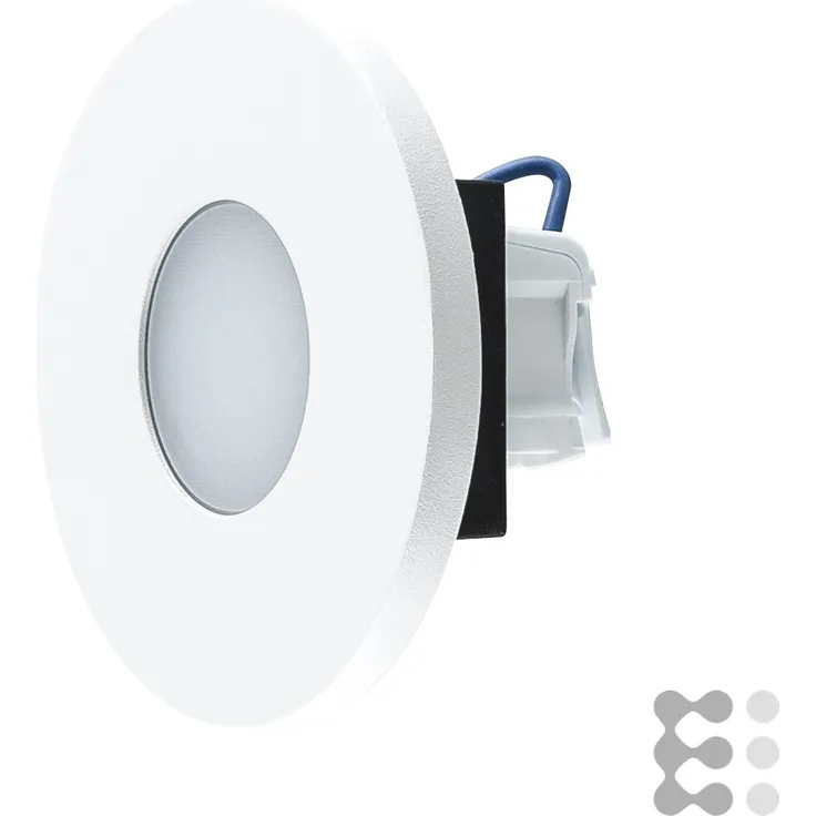 EVN Lichttechnik LED Wandeinbauleuchte 230V 3000K IP44 ws LR01802W