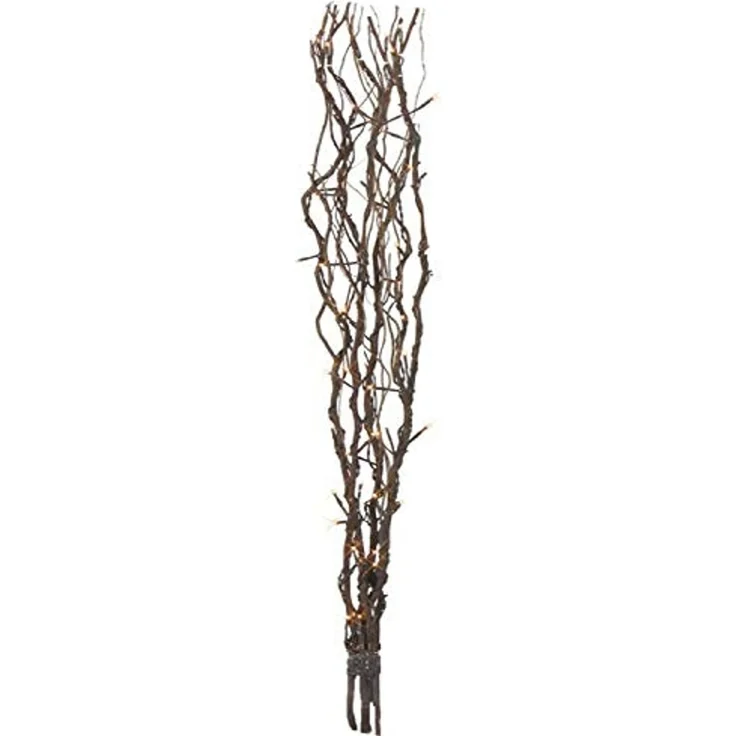Lichterzweige / Dekozweig braun mit 80 LEDs – Bild 3