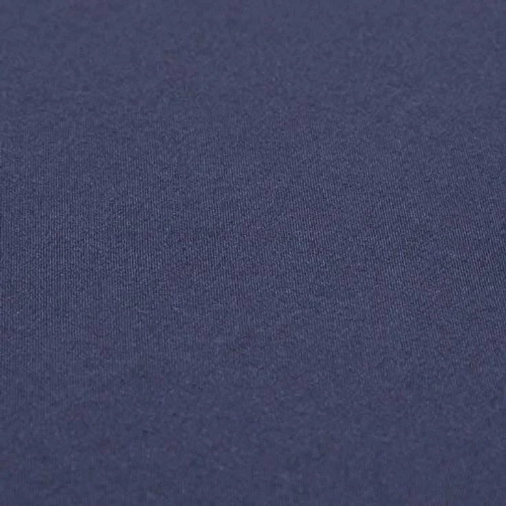 Homescapes Perkal-Spannbettlaken, Dunkelblau, 120x190 cm, Oeko-Tex®, 100% Baumwolle, hypoallergen, Maschinenwäsche – Bild 3