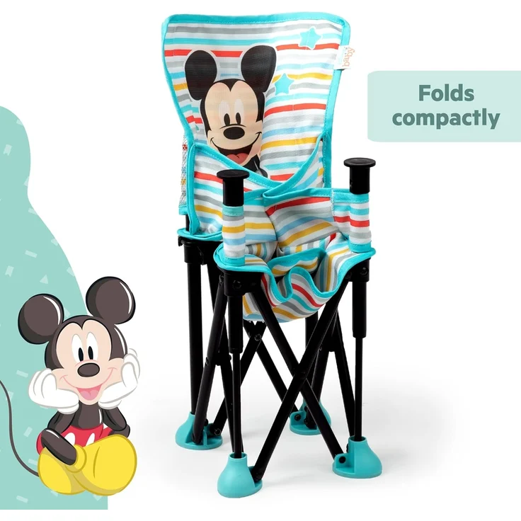 Bright Starts Tischsitz MICKEY MOUSE Pop ‘N Sit™ Portable Booster Seat – Bild 6
