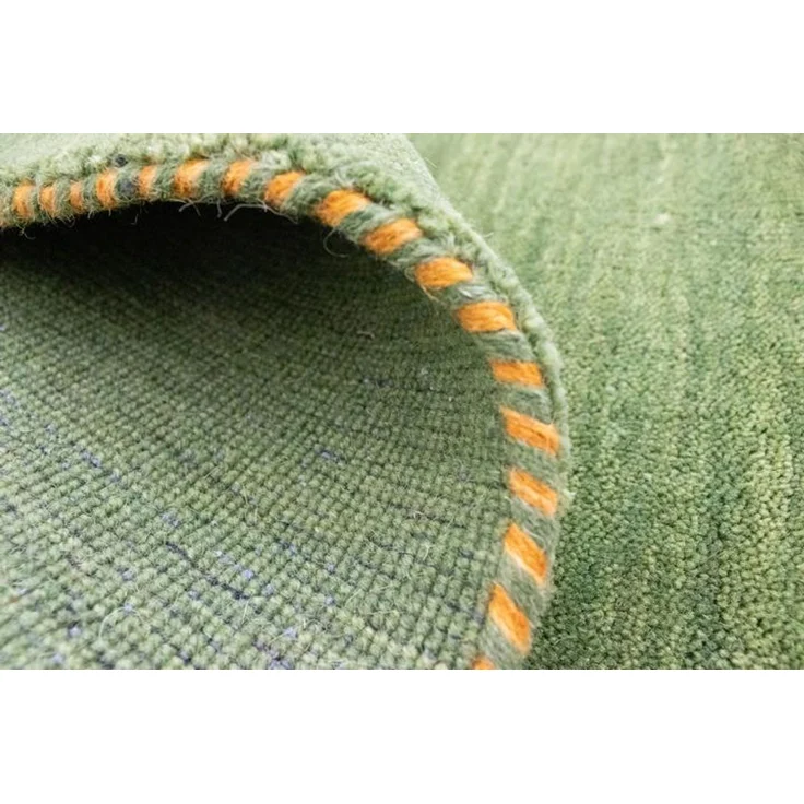 Gabbeh Teppich - Indus »Agra« 300 x 200 cm - hellgrün – Bild 5