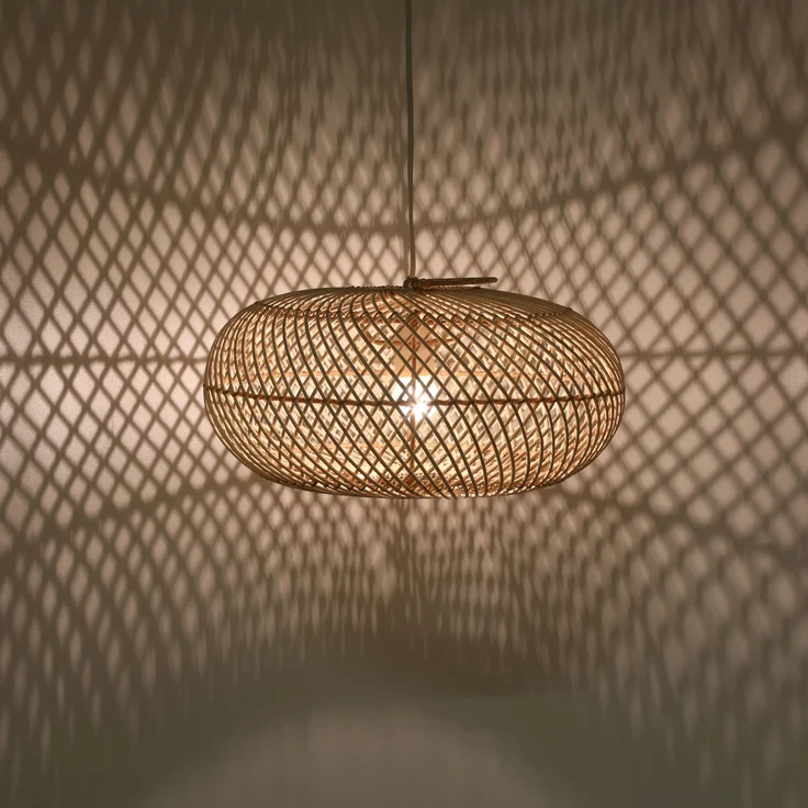 Rattan Lampe Esra S – Bild 2