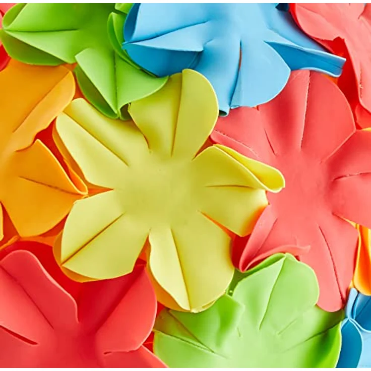 Fashy - Badehaube Gummibadehaube Blüten Bunt (3191-01) Badekappe Gummi – Bild 5