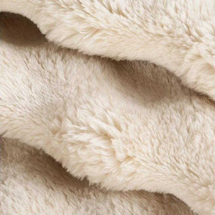 Wohndecke BUBBLE, Design91, flauschige Kuscheldecke mit 3D-Muster, 350 g/m², weich & warm – Bild 3
