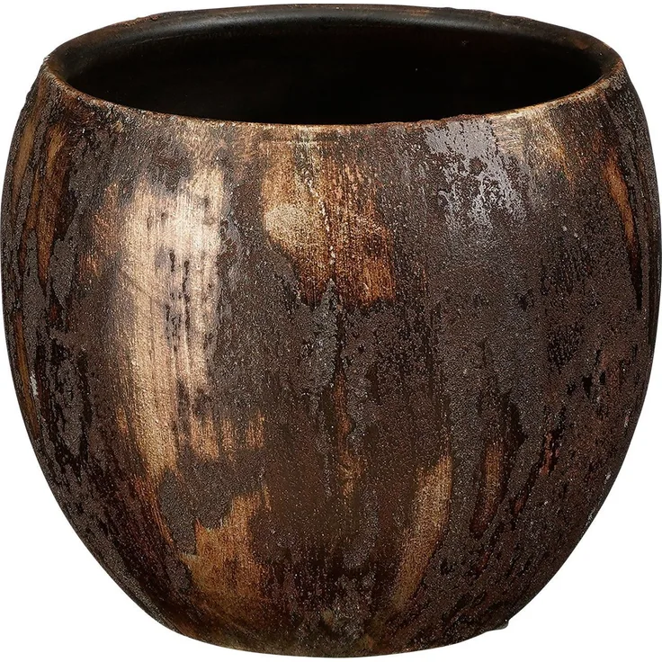 Mica Blumentopf Roel rost Terracotta Ø 17 x 16 cm