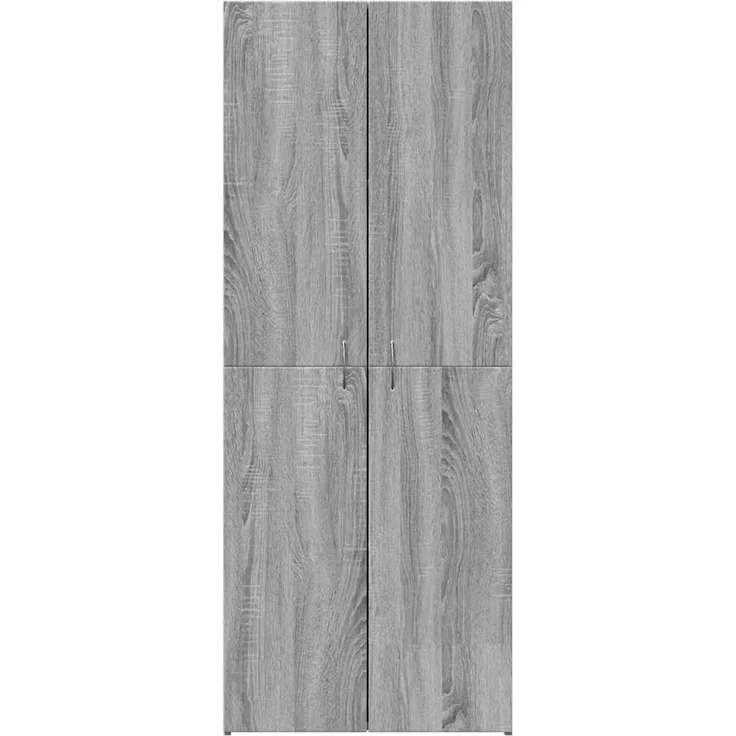vidaXL Aktenschrank Grau Sonoma 60x32x153 cm Holzwerkstoff 3276649 – Bild 4