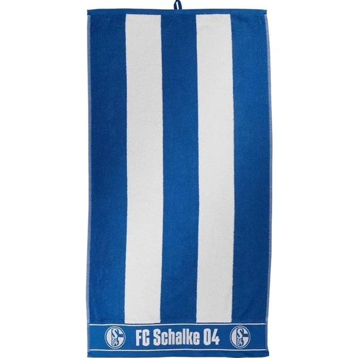 FC Schalke 04 Handtuch FC Schalke 04 Handtuch Blockstreifen – Bild 4