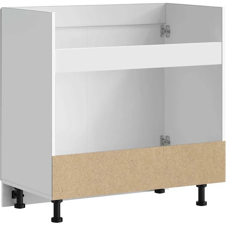 vidaXL Spülenunterschrank Kalmar Weiß 80x46x81,5 cm Holzwerkstoff 853447 – Bild 5