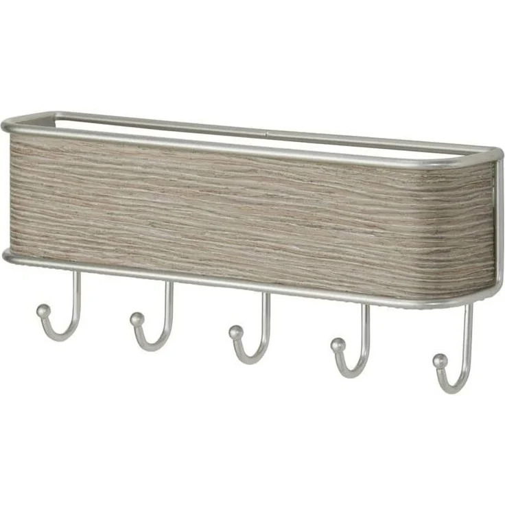 Schlüsselbrett Ablage Holz Schlüsselboard Briefablage Wandorganizer Box mDesign – Bild 1