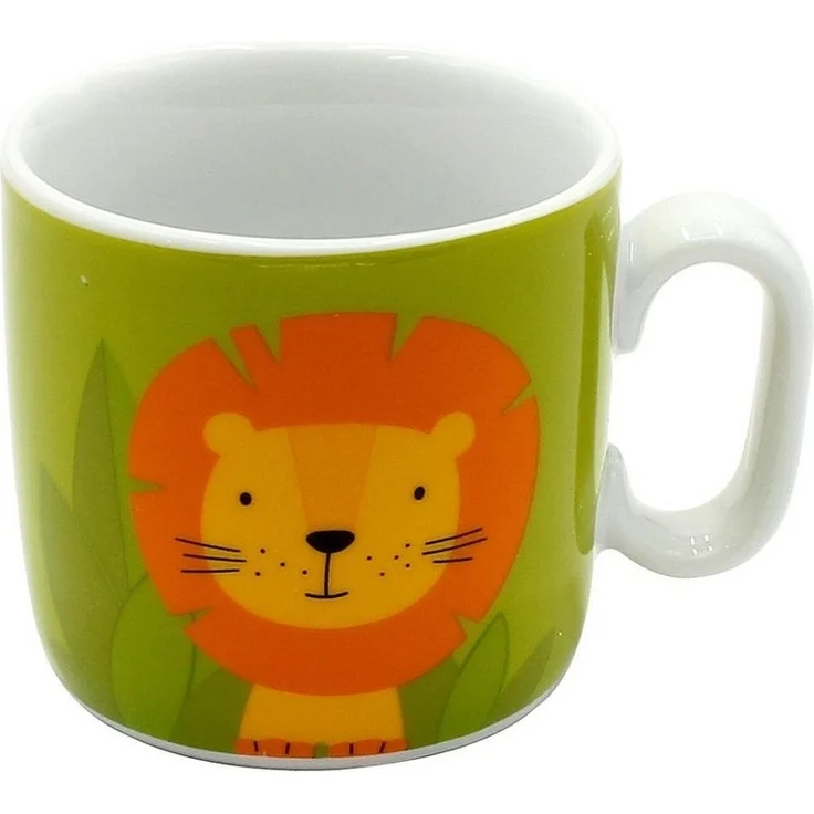 Dekohelden24 Tasse Kinder-Becher / Tasse mit Henkel und Spruch / H / Ø 6,8 x 7,4 cm, Porzellan – Bild 2