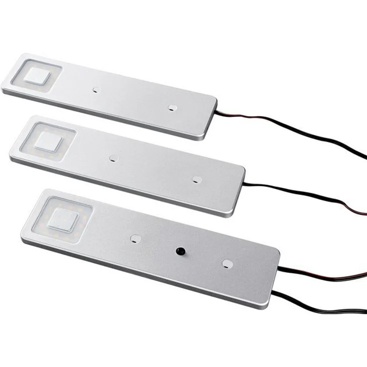 Heitronic Nr. 500946-HE LED Unterbauleuchte Imola 3er Set silber – Bild 4