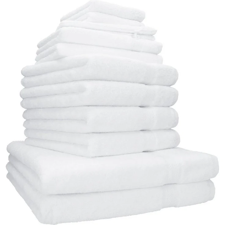 Betz Handtuch Premium Handtuch-Set Handtücher 12-tlg –hohe Grammatur, 100% Baumwolle (Set, 12-St), Duschtücher, Handtücher, Gästetücher & Waschhandschuhe – Bild 2