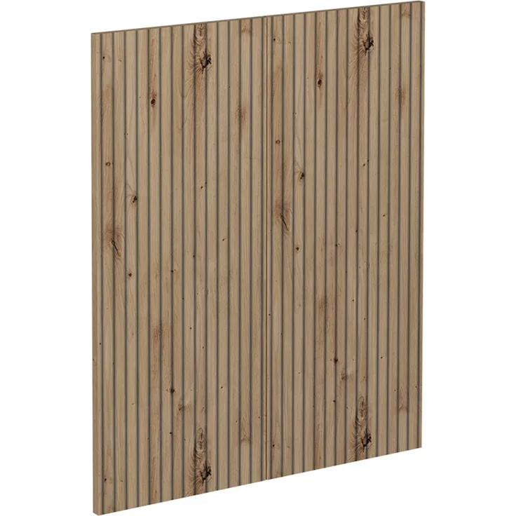 Küchenfront R-Line Artisan-Eiche 59.2 x 71.3 cm Möbelfront für den Unterschrank Vicco