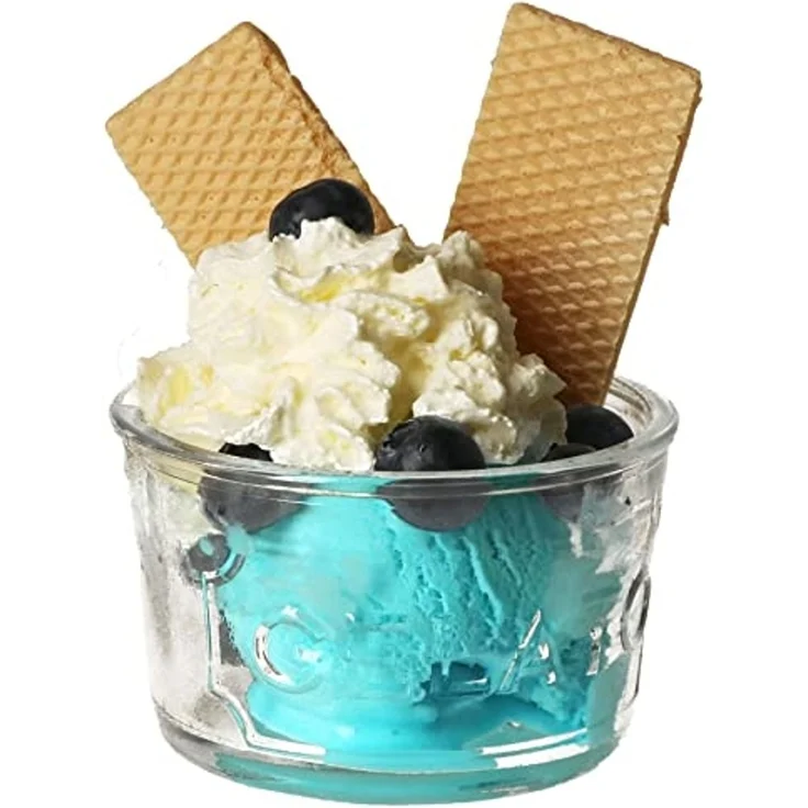 MamboCat Eisschale 4er Set Gelato Eisbecher Glas 150ml, Glas – Bild 3