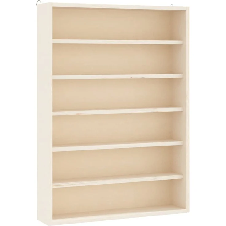 vidaXL Sammlervitrine aus Holz mit 6 Regalen 40x8,5x55 cm 4017381 – Bild 1