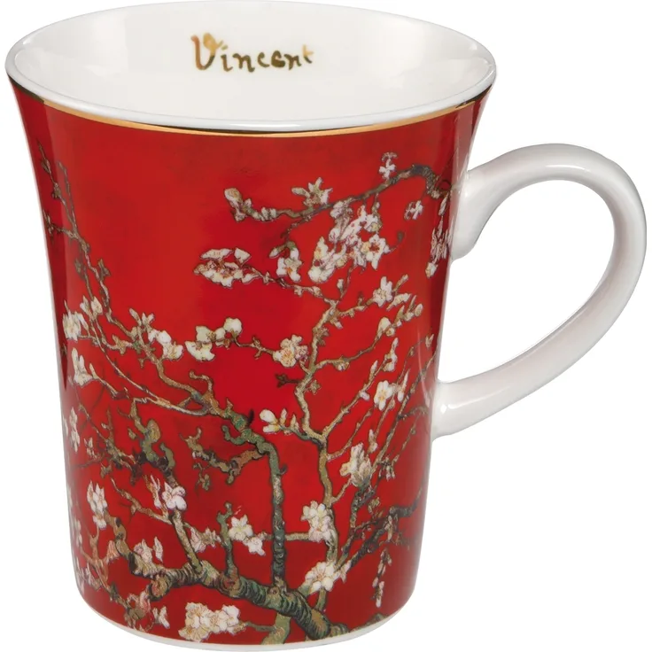 Goebel Mandelbaum Rot - Künstlerbecher Artis Orbis Vincent van Gogh Bunt Fine Bone China 67013341