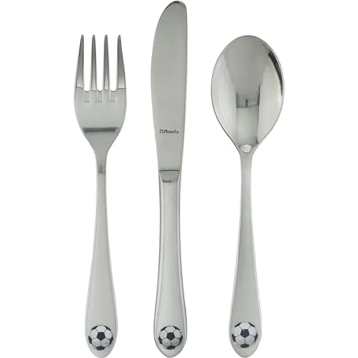 Amefa 3-tlg. Kinderbesteck-Set Footie 439150 – Bild 3