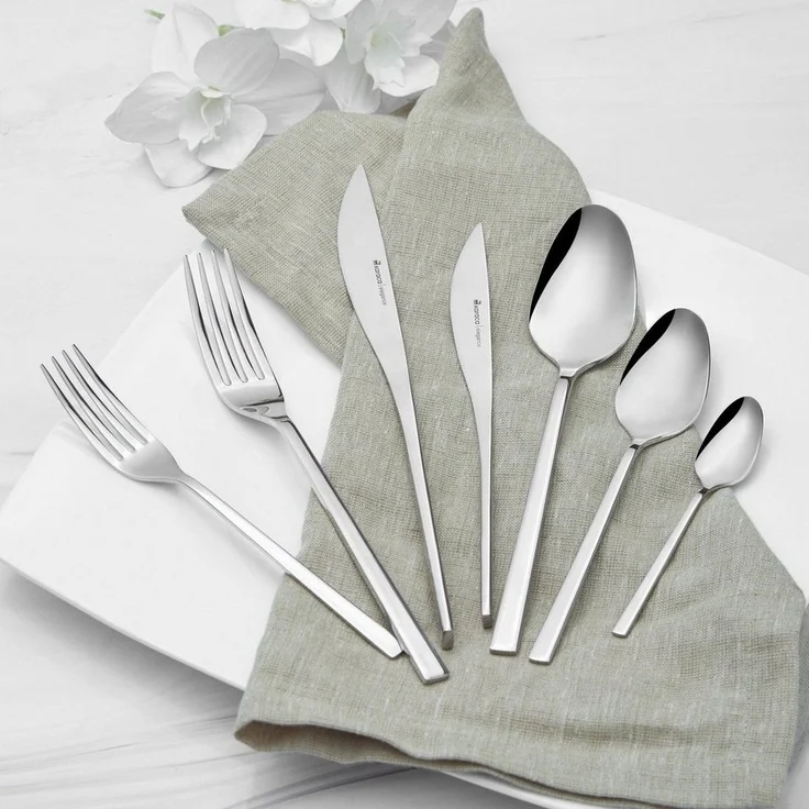 Karaca Besteck-Set Karaca New Everest Elegance Besteckset für 12 Personen, 84-teiliges (84-tlg), 12 Personen, Stahl – Bild 1
